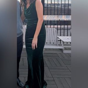 Revelry Faith Velvet Dress // Formal Gown